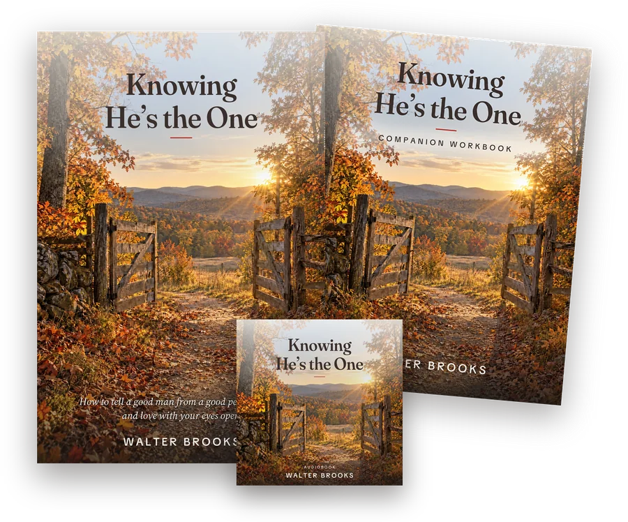 Knowing He’s the One: the ebook, the companion workbook and the audiobook