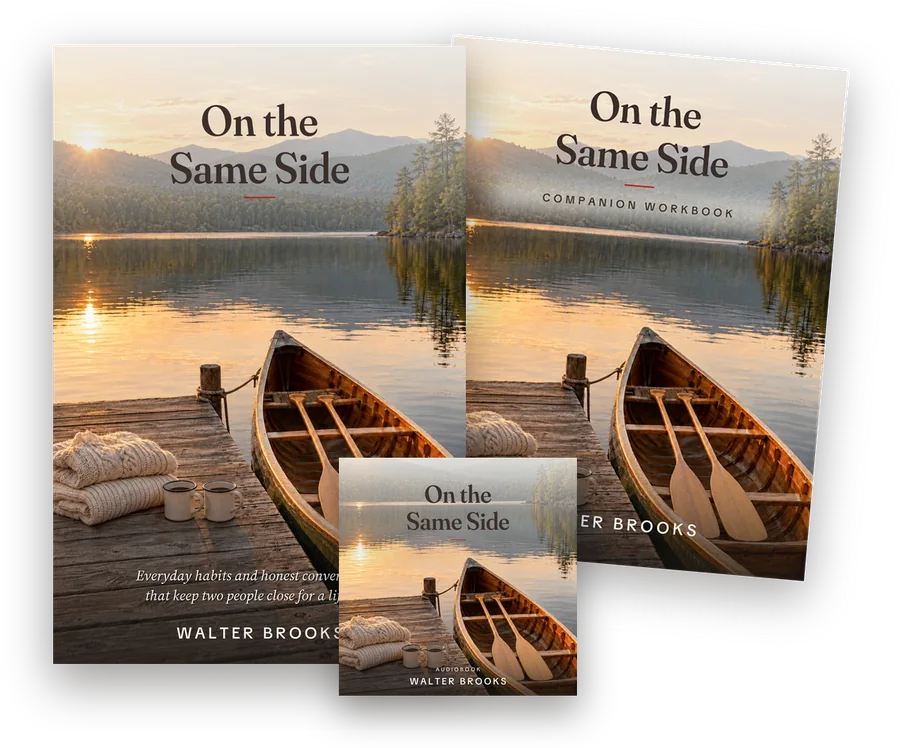 On the Same Side: the ebook, the companion workbook and the audiobook